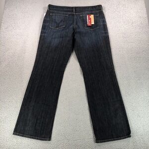 Gap Jeans Womens 14R 38x33 Blue Booutcut Y2K Slim Low Rise Stretch Premium NEW